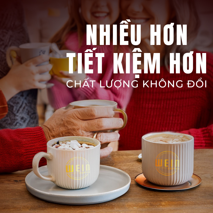 WEIN COFFEE 3 IN 1 - CAFÉ SỮA 3 IN 1 - 50 GÓI